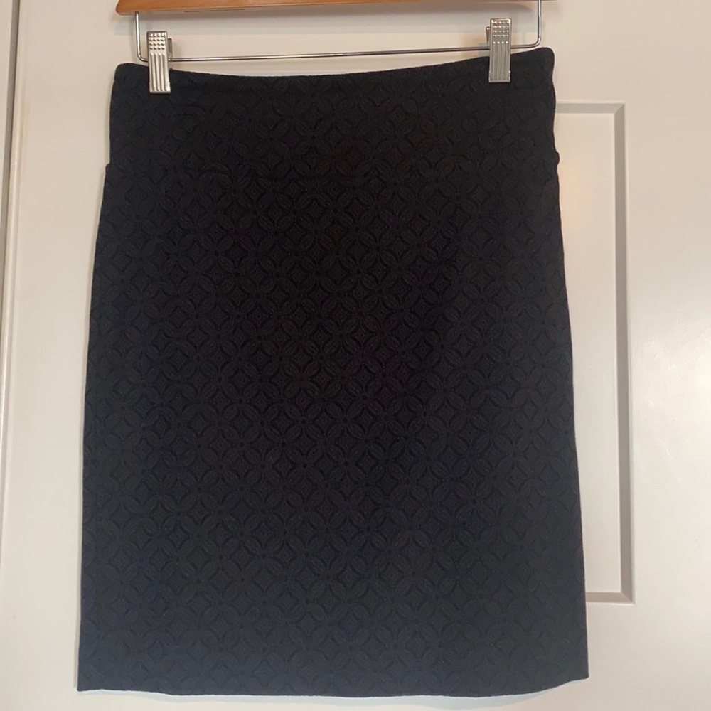 Margaret M Black Stretch Mini Skirt Size S Petite